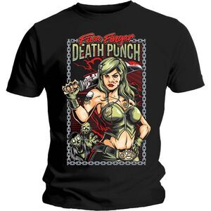 Five Finger Death Punch Unisex Adult Assassin T-Shirt / Black